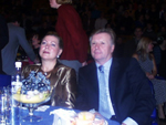 Леонид Тягачев с супругой