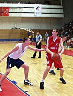 Александр Фомин с мячом