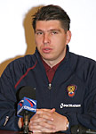 Главный тренер молодежной сборной России по футболу Андрей Чернышов