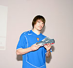 Дмитрию Лоськову новые бутсы по душе