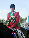 Анна Кравченко победительница соревнований уровня две звезды