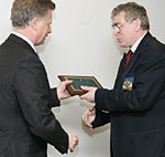 Торжественное награждение федерации лыжных гонок России