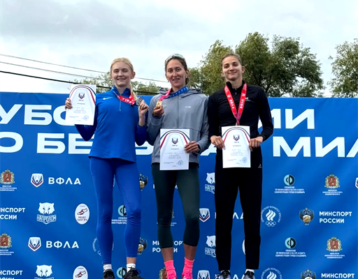 Алина Леонова – чемпионка России по легкой атлетике
