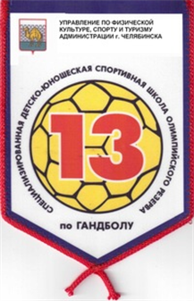 Муниципальное бюджетное учреждение дополнительного образования детей «Специализированная детско-юношеская спортивная школа олимпийского резерва №13 по гандболу»